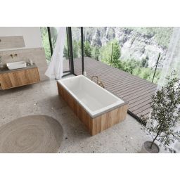Kaldewei Puro Next wanna prostokątna 170x80 cm Invisible Grip biała 142600011001