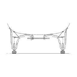 Kaldewei Allround nogi do wanny 581470020000