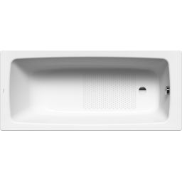 Kaldewei Cayono wanna prostokątna 150x70 cm model 747 z częściowym wykończeniem antypoślizgowym i powierzchnią uszlachetnioną biała 274730003001