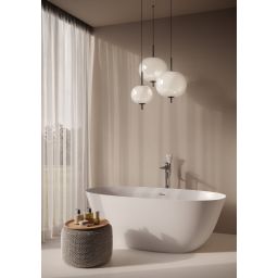 Kludi Resa O wanna wolnostojąca 180x80 cm owalna biała 51BF0153