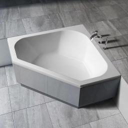 Kronenbach Cube wanna narożna 145x145 cm biała KBABE1450