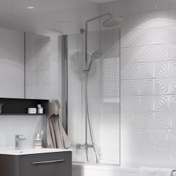 Koło Geo parawan nawannowy 80 cm szkło przezroczyste 560.118.00.3