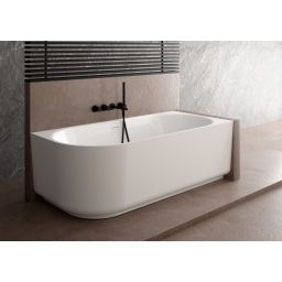 Ksuro 03 wanna narożna 170x80 cm owalna biała 31000000