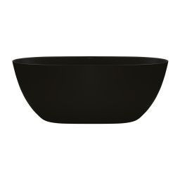 Ksuro 02 wanna wolnostojąca 160x74 cm owalna czarny mat 32003030