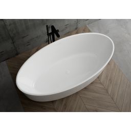 Ksuro 03 wanna wolnostojąca 170x85 cm akrylowa biała 32006000