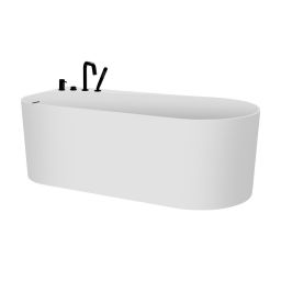 Ksuro 04 wanna wolnostojąca 170x78 cm lewa akrylowa biała 32008000