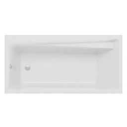 Polimat Elza wanna prostokątna 160x75 cm biała 00024