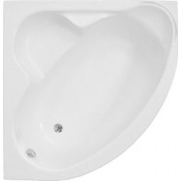 Polimat Standard wanna narożna 120x120 cm biała 00205