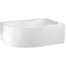 Polimat Mega wanna narożna 160x105 cm prawa biała 00229