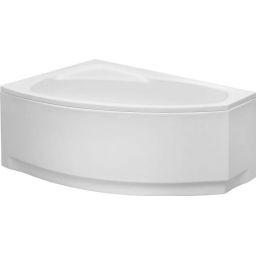 Polimat Frida obudowa do wanny 140 cm narożna lewa biała 00272