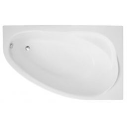 Polimat Marea wanna narożna 150x100 cm prawa biała 00293