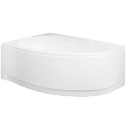 Polimat Marea obudowa do wanny 150 cm narożna lewa biała 00296