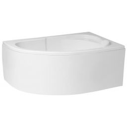 Polimat Standard wanna narożna 130x85 cm prawa biała 00343