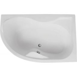 Polimat Dora wanna narożna 170x110 cm prawa biała 00315