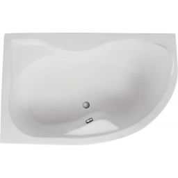 Polimat Dora wanna narożna 170x110 cm lewa biała 00358