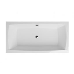 Polimat Apri wanna prostokątna 140x70 cm biała 00370
