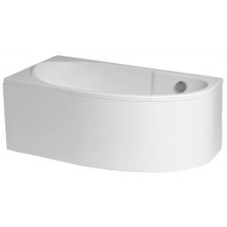 Polimat Miki wanna narożna 145x85 cm lewa biała 00421