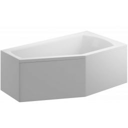 Polimat Selena wanna narożna 150x90 cm prawa biała 00385