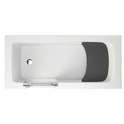 Polimat Vovo wanna prostokątna 150x75 cm z drzwiami dla osób niepełnosprawnych biała 00484