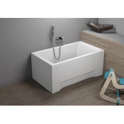 Polimat Capri panel przedni do wanny 120 cm biały 00584