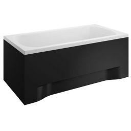 Polimat panel przedni do wanny 120 cm czarny 00834