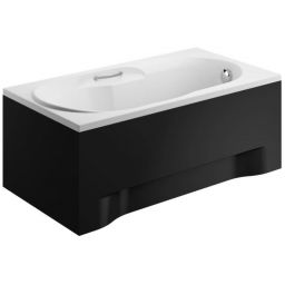 Polimat panel boczny do wanny 75 cm czarny 00850