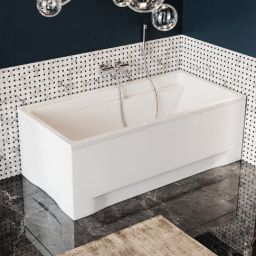 Polimat Elza wanna prostokątna 170x75 cm biała 00025