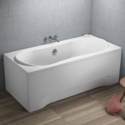 Polimat Long wanna prostokątna 170x80 cm biała 00427