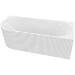 LaVita Oklahoma wanna narożna 170x80 cm lewa biały połysk