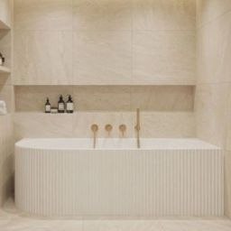 LaVita Oklahoma wanna narożna 170x80 cm lewa biały połysk