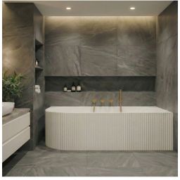 LaVita Oklahoma wanna narożna 170x80 cm lewa biały połysk