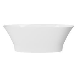 Lavaberg Glit wanna wolnostojąca 157x69 cm owalna biała 663121161103