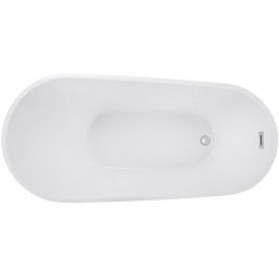 Besco Melody wanna wolnostojąca 150x80 cm owalna biała #WAS-150-M