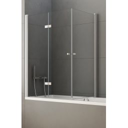 New Trendy New Soleo parawan nawannowy 120x70 cm lewy szkło przezroczyste P-0030/P-0024