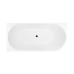 Oltens Delva wanna narożna 170x80 cm prostokątna biała 11000000