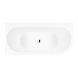 Oltens Hulda wanna narożna 160x75 cm biała 11003000