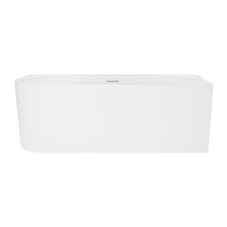 Oltens Delva wanna narożna 150x75 cm prostokątna biała 11006000