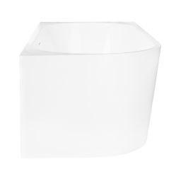 Oltens Delva wanna narożna 150x75 cm prostokątna biała 11006000