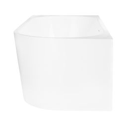 Oltens Delva wanna narożna 150x75 cm prostokątna biała 11007000