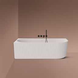 Oltens Hamnes wanna narożna 160x75 cm lewa biała 11010000