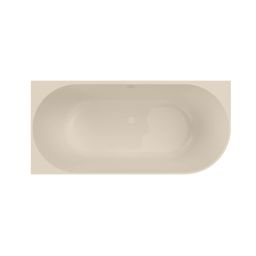 Oltens Holma wanna narożna 160x75 cm owalna kaszmir 11300400