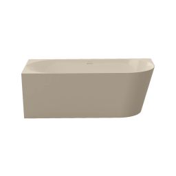 Oltens Holma wanna narożna 160x75 cm owalna kaszmir 11300400