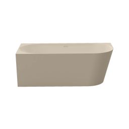 Oltens Holma wanna narożna 160x75 cm owalna kaszmir 11300500