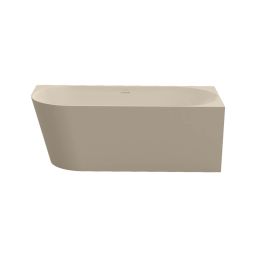 Oltens Holma wanna narożna 160x75 cm owalna kaszmir 11301500