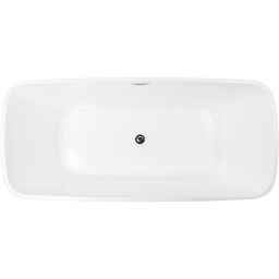 Oltens Millaa wanna wolnostojąca 170x78 cm owalna biała 12002000
