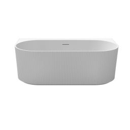 Oltens Hamnes wanna przyścienna 160x75 cm biała 12025000