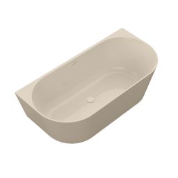 Oltens Holma PureSurface wanna przyścienna 160x75 cm kaszmir połysk 12300400
