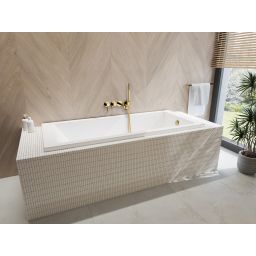 Oltens Langfoss wanna prostokątna 170x70 cm biała 10004000