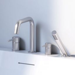 Oltens Molle bateria wannowo-prysznicowa nawannowa chrom 34200100