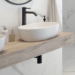 Oltens Hervik syfon umywalkowy mosiężny okrągły czarny mat 02600300